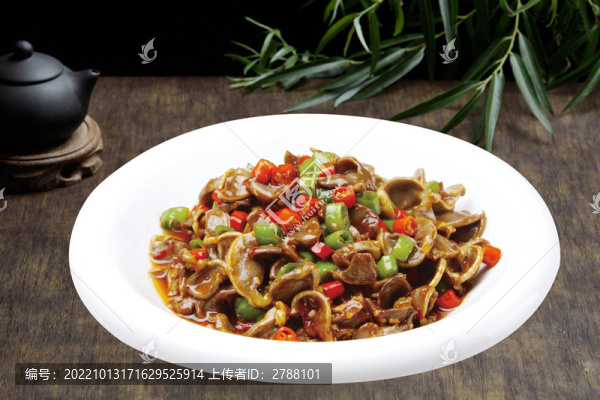 小炒雞胗