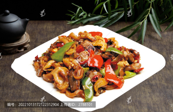 炒羊頭肉