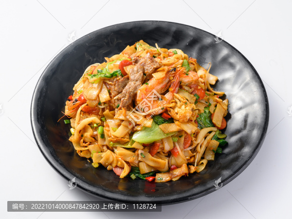 鮮蝦肉絲炒粉