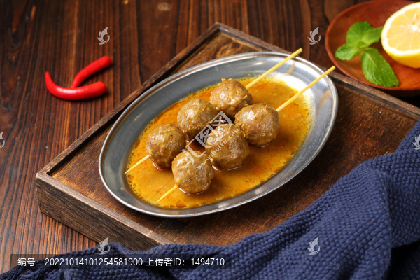 爆汁手打牛肉丸