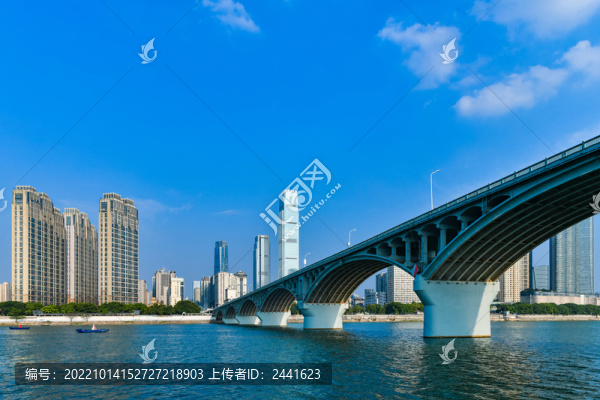 長沙橘子洲湘江風光帶景色