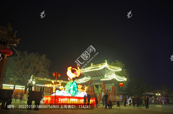 天水伏羲廟牌樓