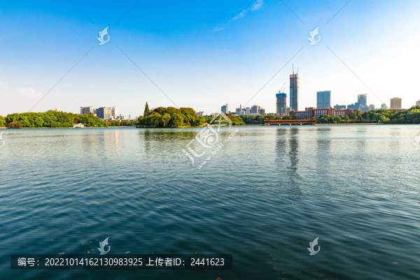 長沙烈士公園湖景