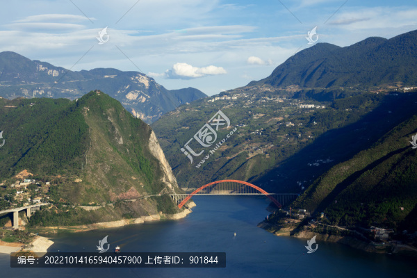 巫峽口自然風(fēng)光