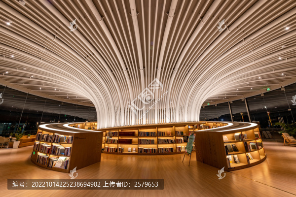 圓形建筑圖書館結(jié)構(gòu)