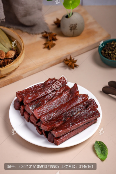 五香手撕牛肉