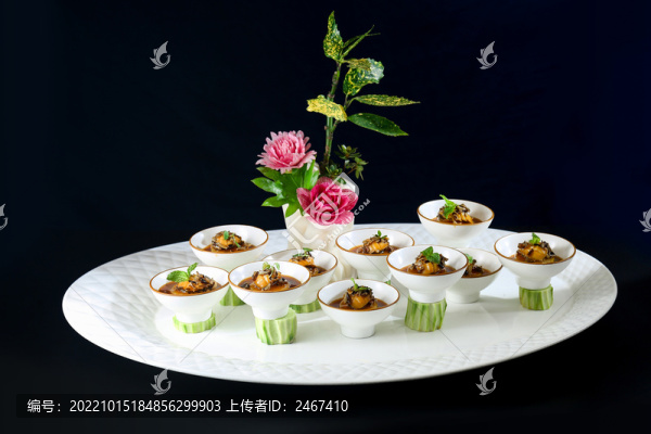 鮑汁野米扒大連鮑