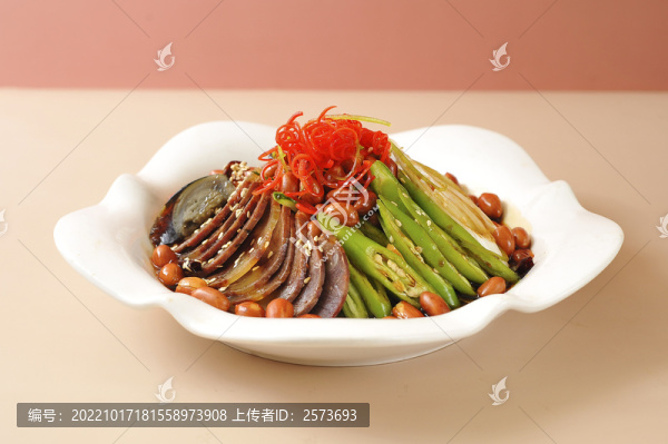 老醋皮蛋牛肉
