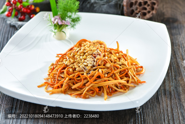 松仁蟲草杏鮑菇