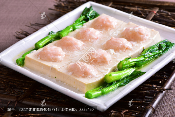百花釀豆腐