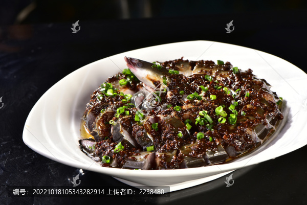豉汁蒸蟠龍鱔