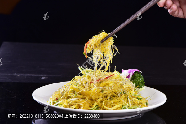 桂花炒翅
