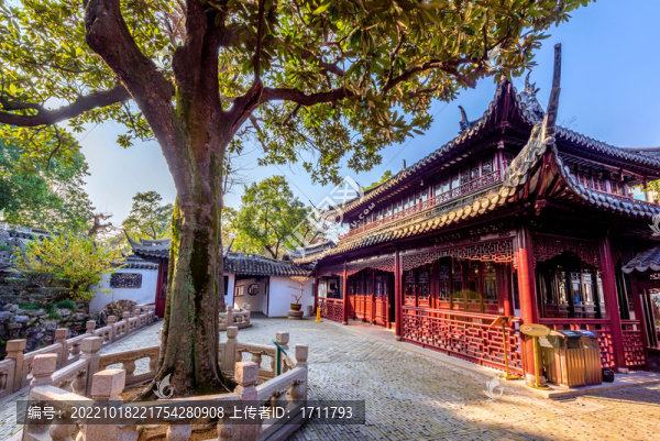 中國(guó)上海豫園萬(wàn)花樓景區(qū)