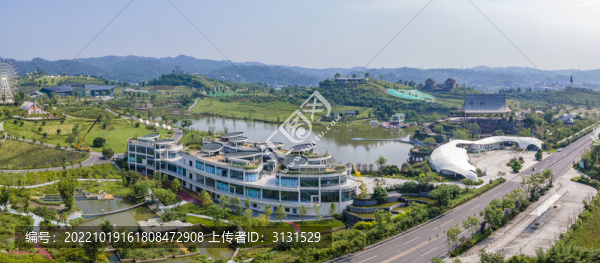 犍為茉莉花博覽園一角