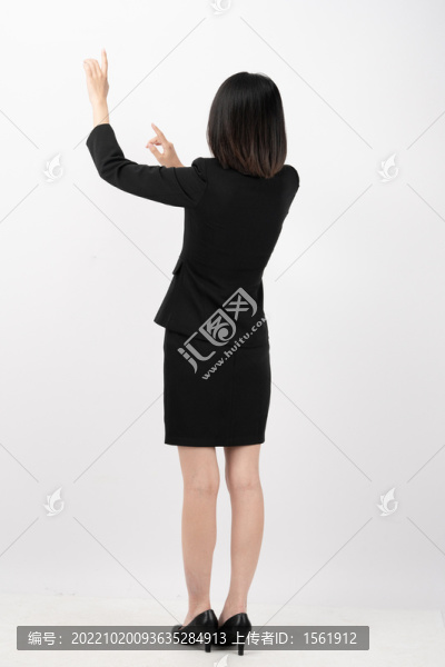 商務(wù)背影