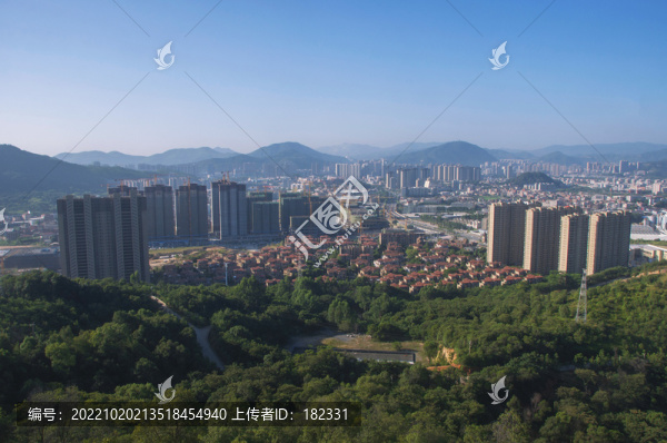 南安城市風(fēng)景俯拍