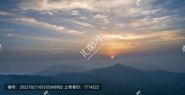 莫干山日出