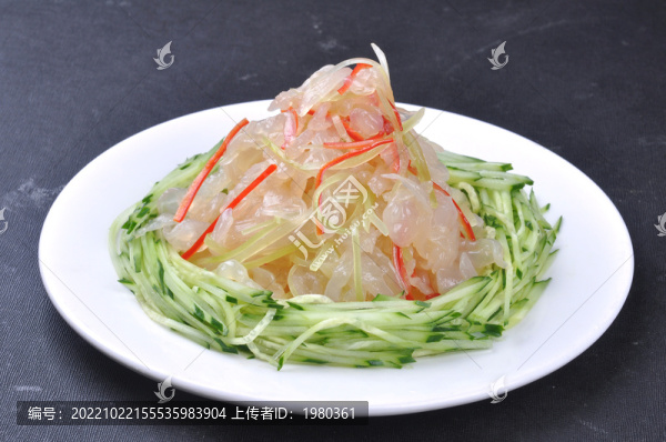 蔥油海蜇絲