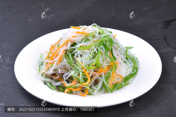 荷蘭豆拼粉絲