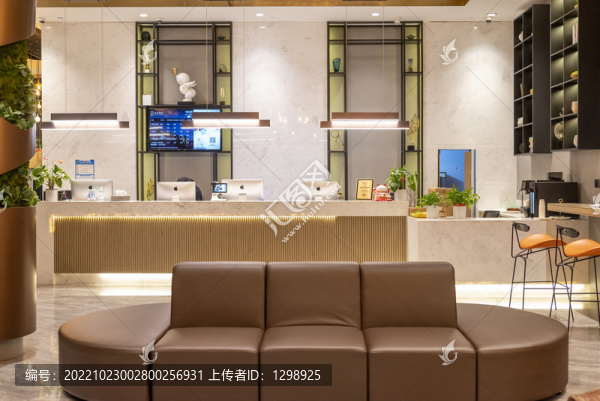時(shí)尚酒店大堂內(nèi)景