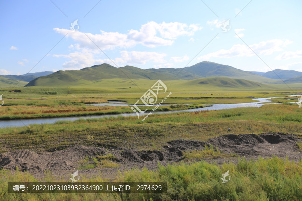 內(nèi)蒙古草原河流