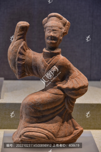 漢代陶說唱俑