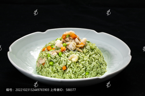 抹茶海鮮炒飯
