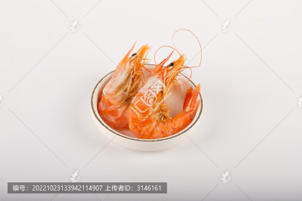 烘烤蝦
