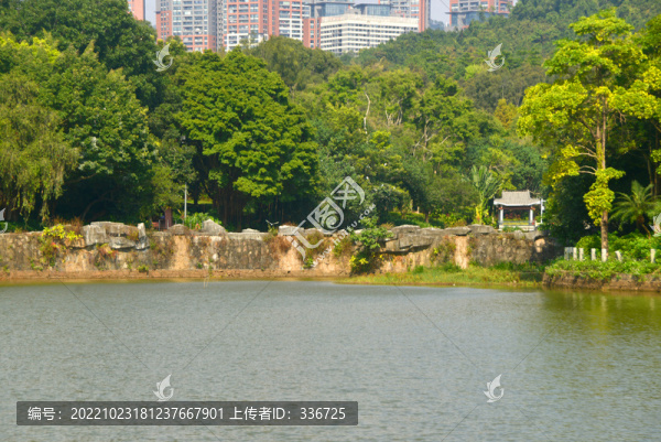 深圳筆架山公園雙硯湖