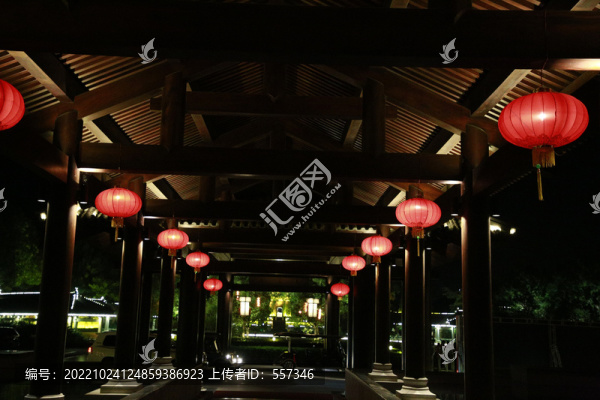 夜景長(zhǎng)廊