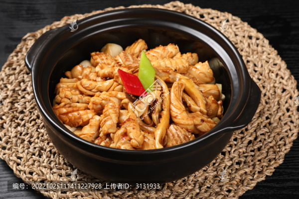 啫啫魷魚煲