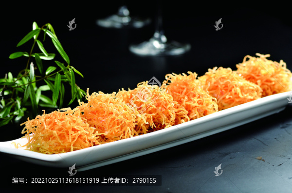 金絲蝦球