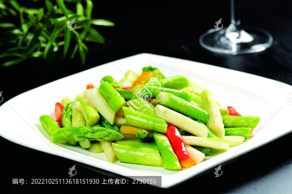 清炒鮮露筍蘆筍