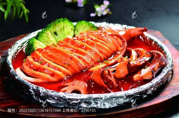 鐵板燒汁魷魚(yú)