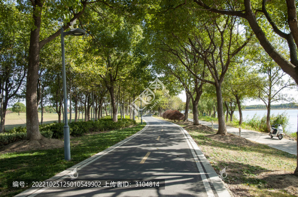 陽澄湖半島步道騎行道路