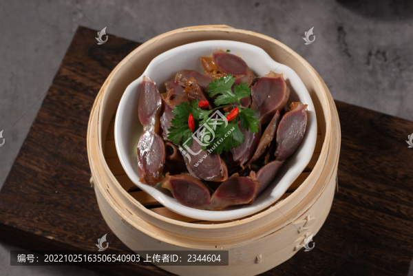 鹵鴨胗
