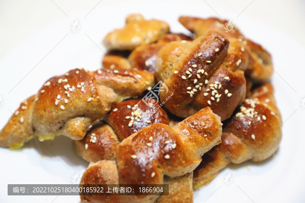 黃油牛角面包