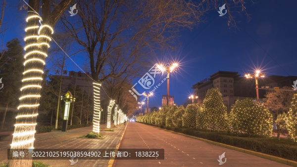 扶風(fēng)夜景