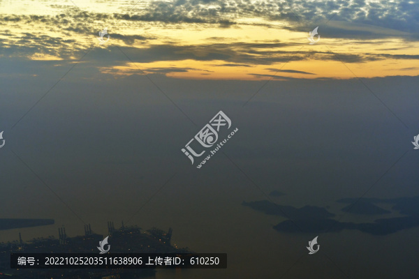 海平面的日出