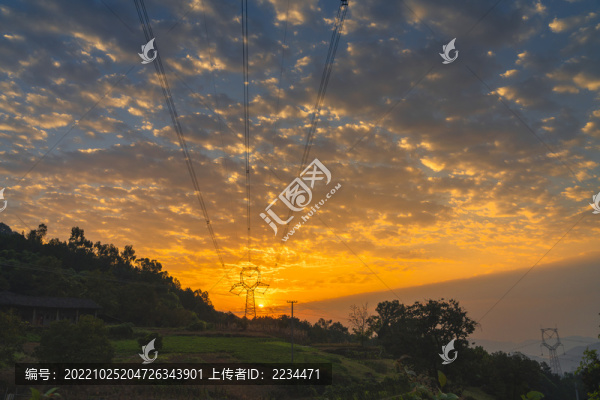 霞光