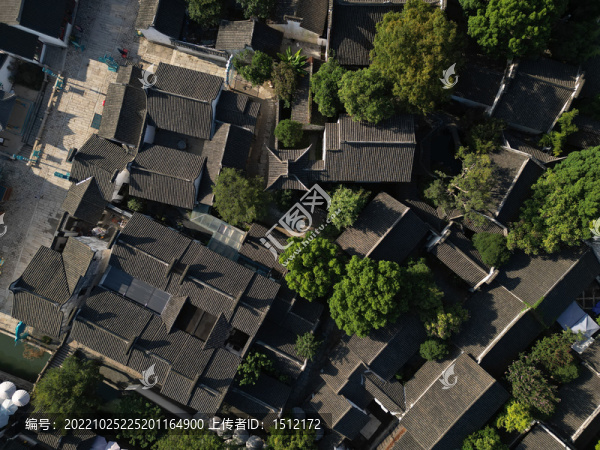 航拍惠山古鎮(zhèn)