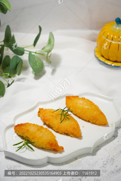 香煎鱈魚(yú)鱈魚(yú)餅