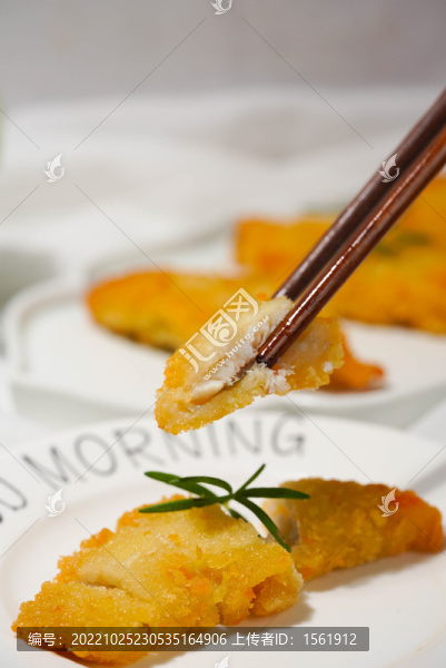 香煎鱈魚鱈魚餅