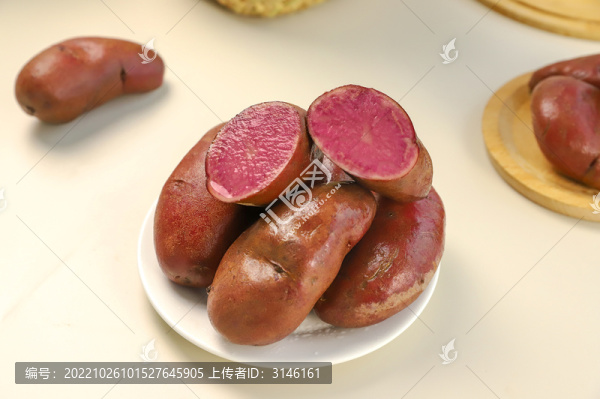 紅皮紅心土豆