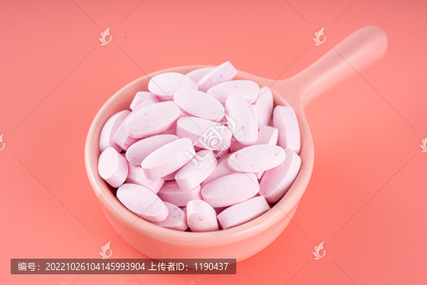 藍(lán)莓葉黃素壓片糖果