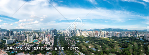 深圳福田全景