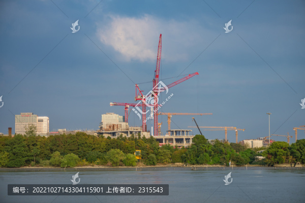 上海徐匯濱江江景