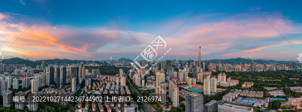 深圳福田全景