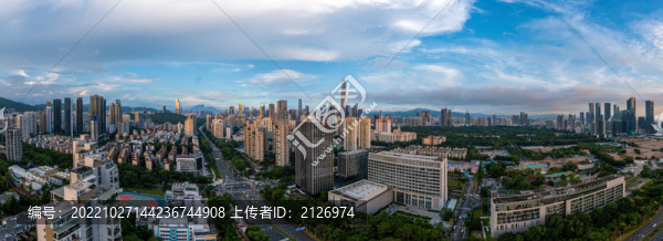 深圳福田區(qū)全景