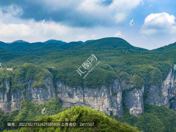 湖南張家界山川地貌